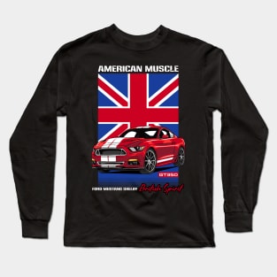 American v8 GT350 Car Long Sleeve T-Shirt